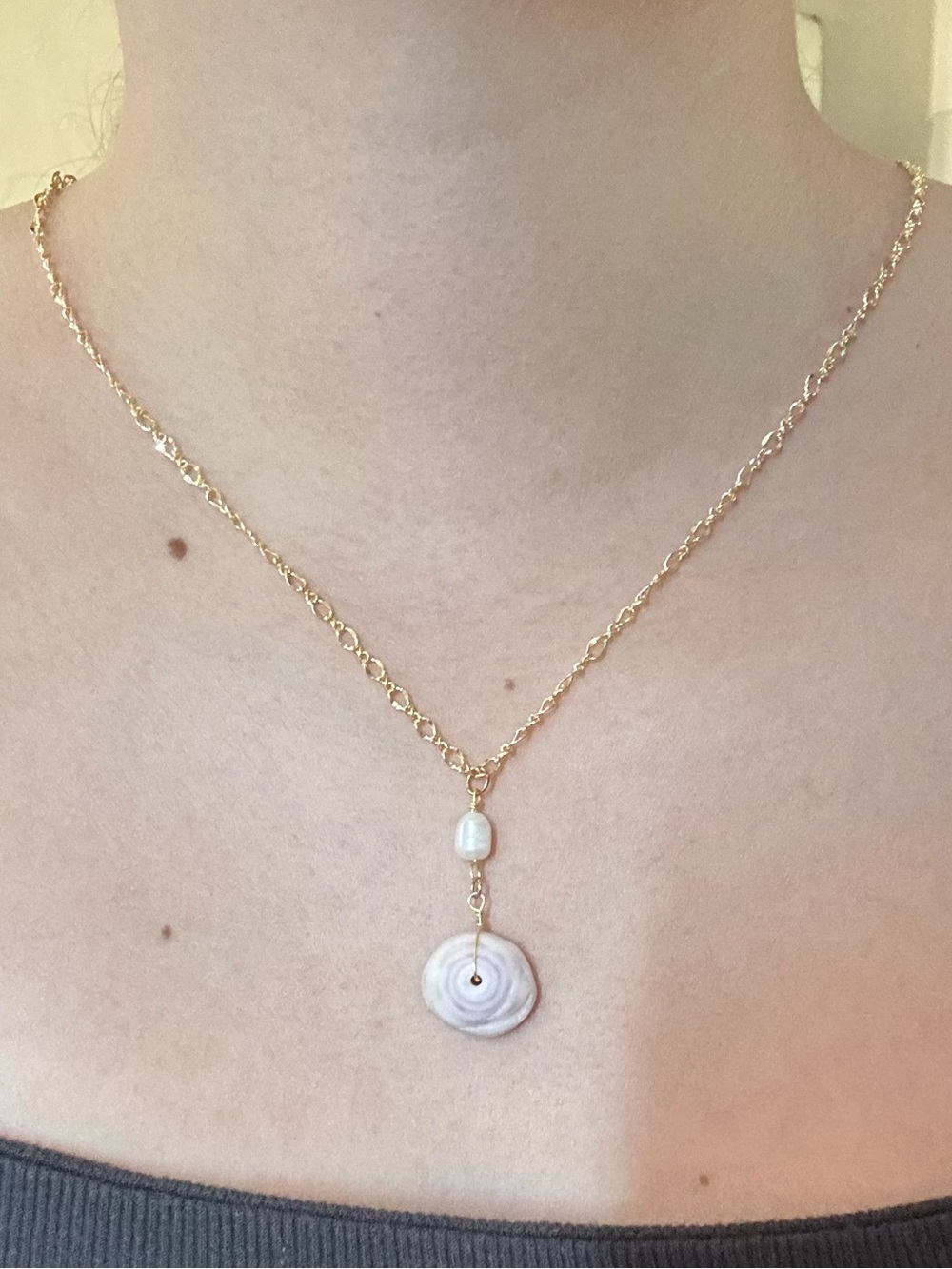 Puka Shell x Keshi Pearl